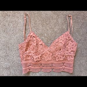 Beautiful lace crop top